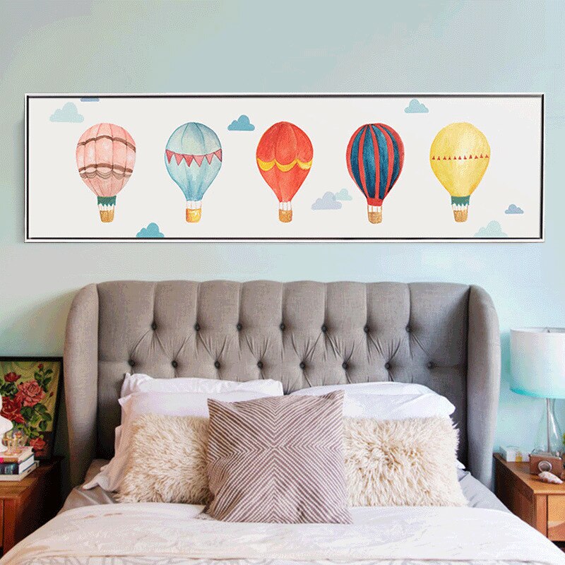 Heißluftballon - Leinwand Wandkunstmalerei