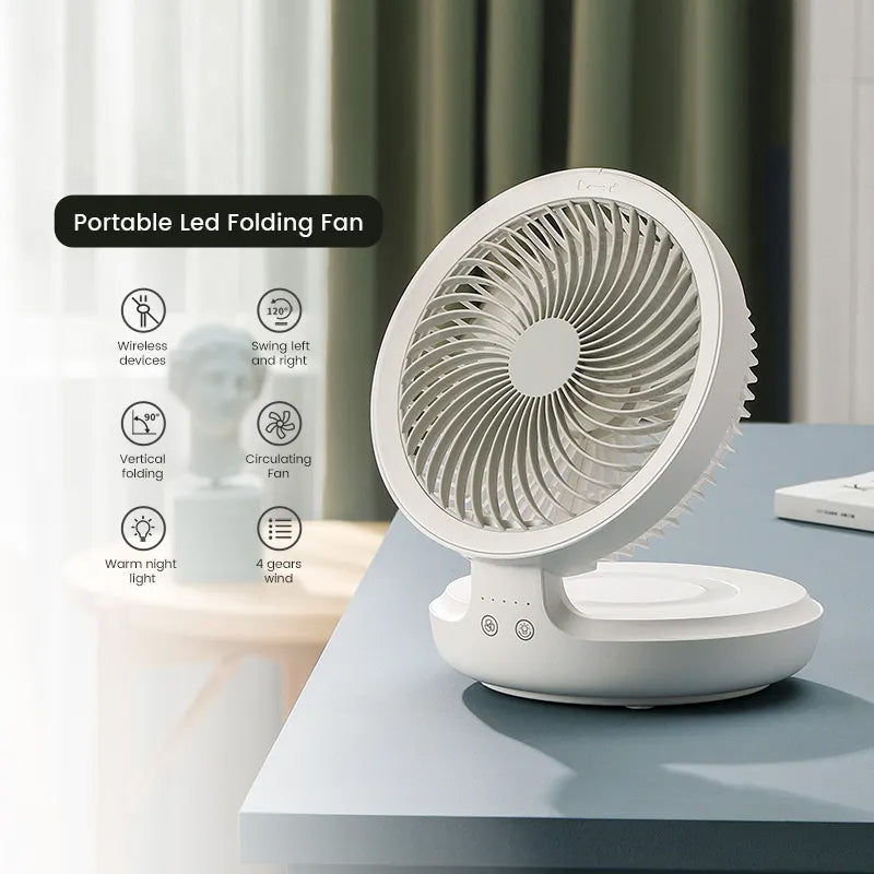 Klappbarer Tischventilator