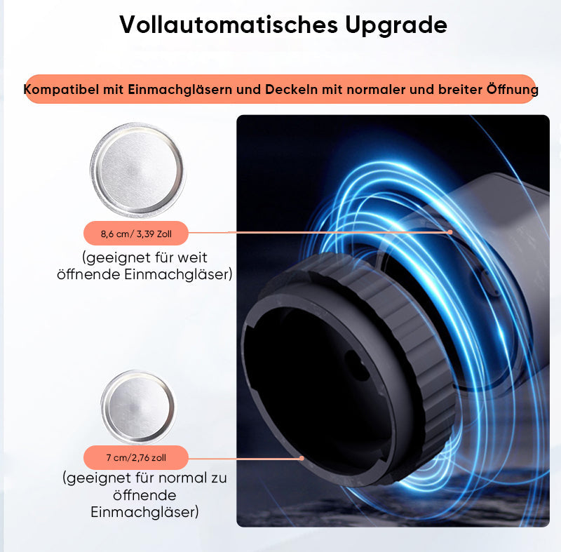 Elektrischer Vakuumierer für Einmachgläser | Brehn