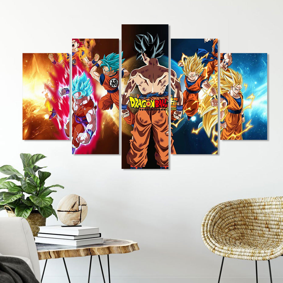 Dragon Ball Z - Leinwand Wandkunst Malerei