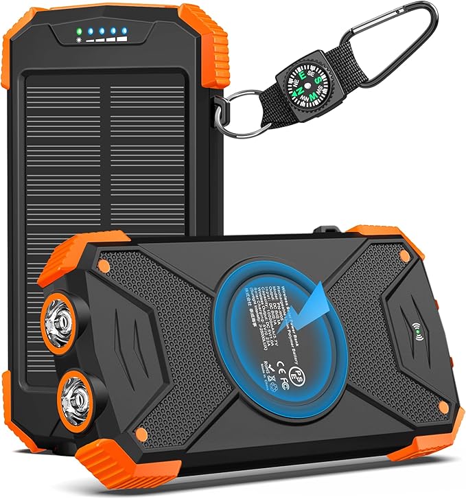 Rivanta Solar-Powerbank Notstrombank IPX4 | Brehn