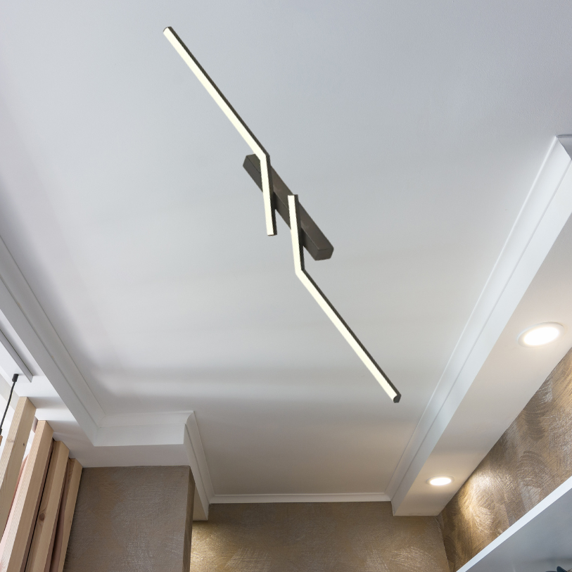 Brehn | SmartLume Beleuchtung - Moderne LED-Deckenlampe mit Fernbedienung