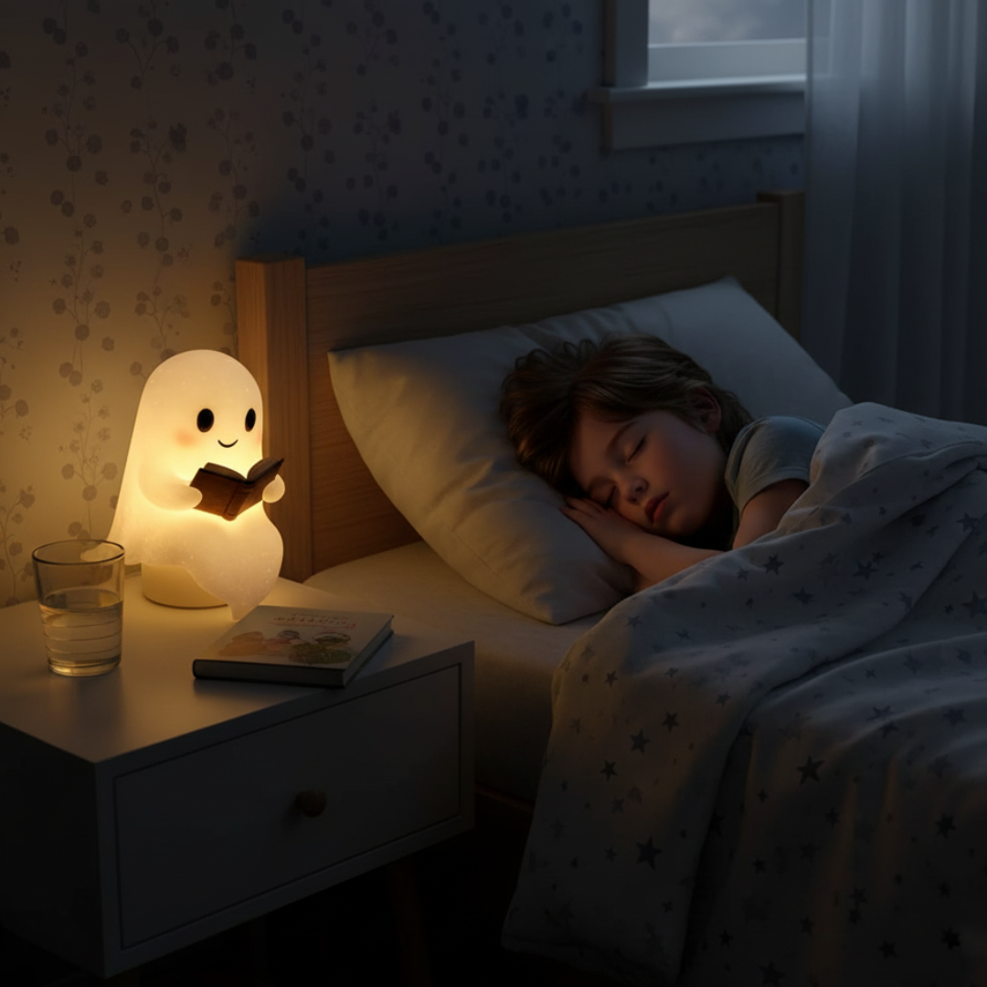 NachtGeist Lampe – Handgefertigte dekorative Nachtlampe mit warmem Licht | Brehn