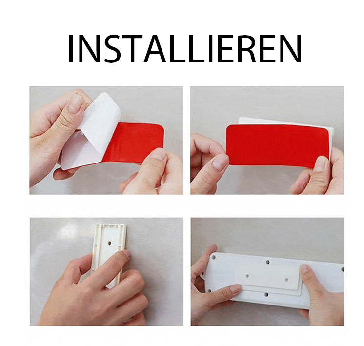Brehn | Selbstklebender Stanzfreier Sockelhalter