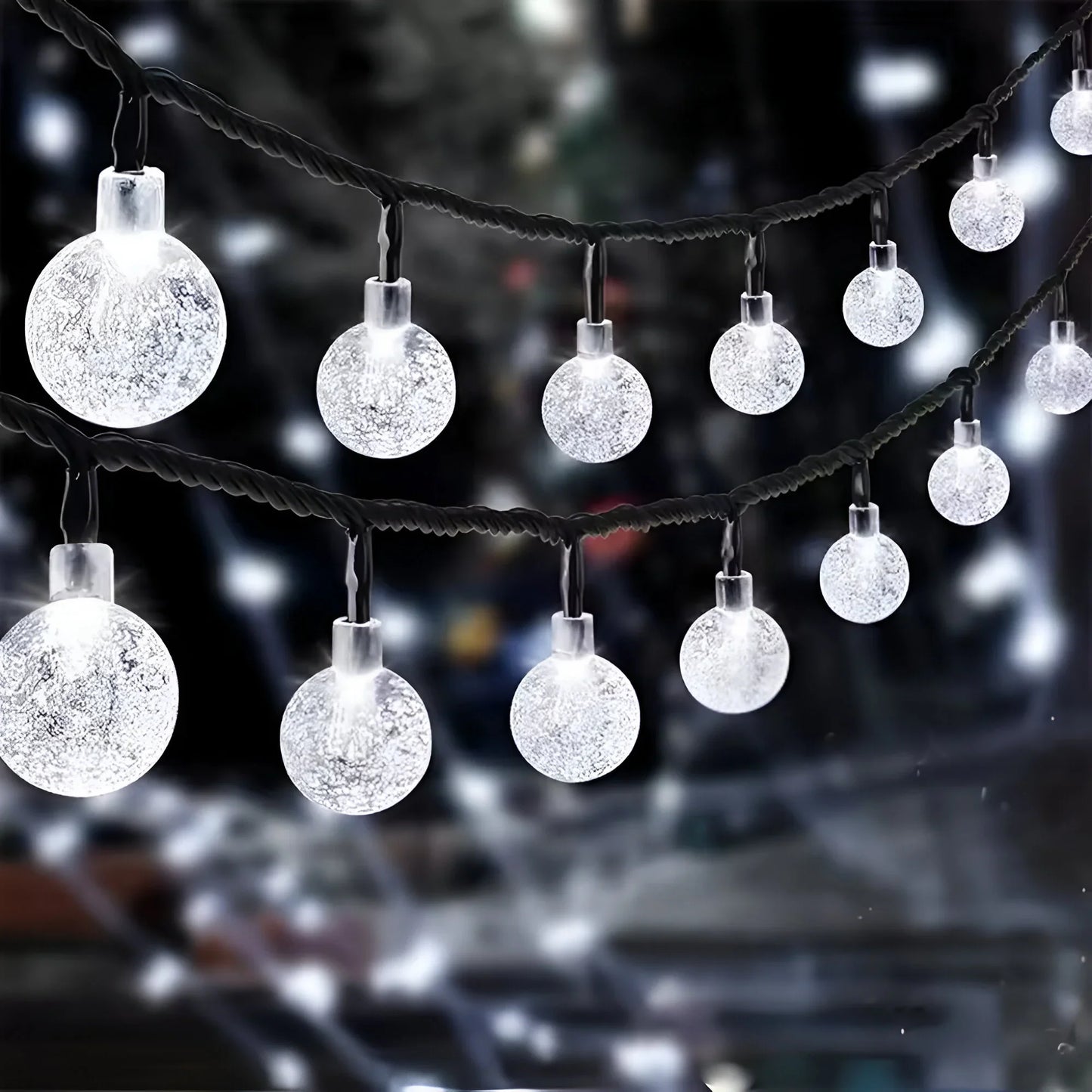 LumeGlobe – Solar Rissglas Gartenlichter