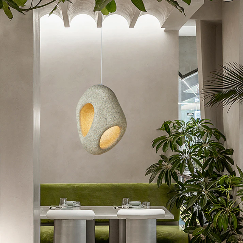 Brehn | Moderne kreative LED-Pendelleuchte Wabi Sabi