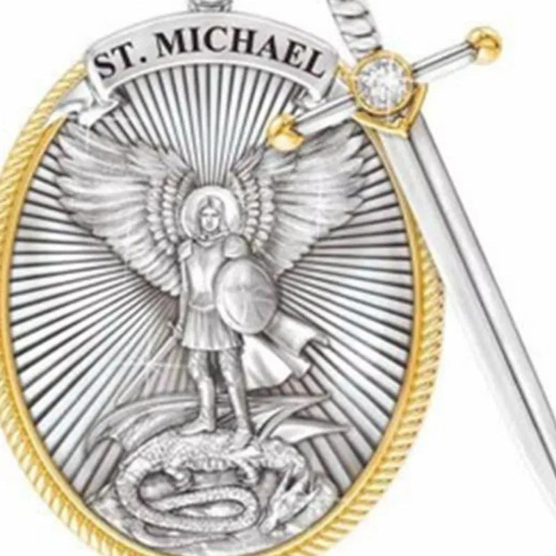 Anhänger mit Schutzengel Michael