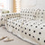 Schwarze Boba Wende-Komfortsofa-Abdeckung - Modern, Stilvoll & Strapazierfähig Sofa Schutz | Brehn