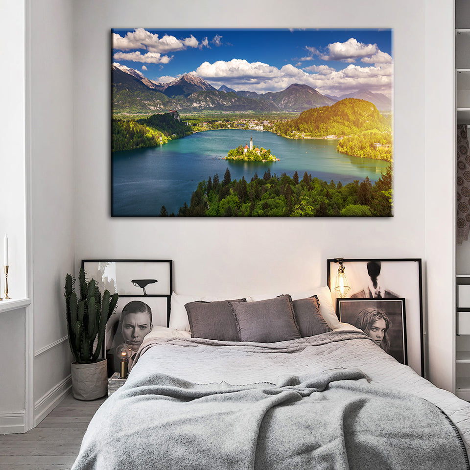 Peace Of The Land - Leinwand Wandkunst Malerei