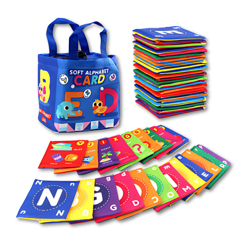 Brehn | Bunte Buchstaben-Karten für Kleinkinder