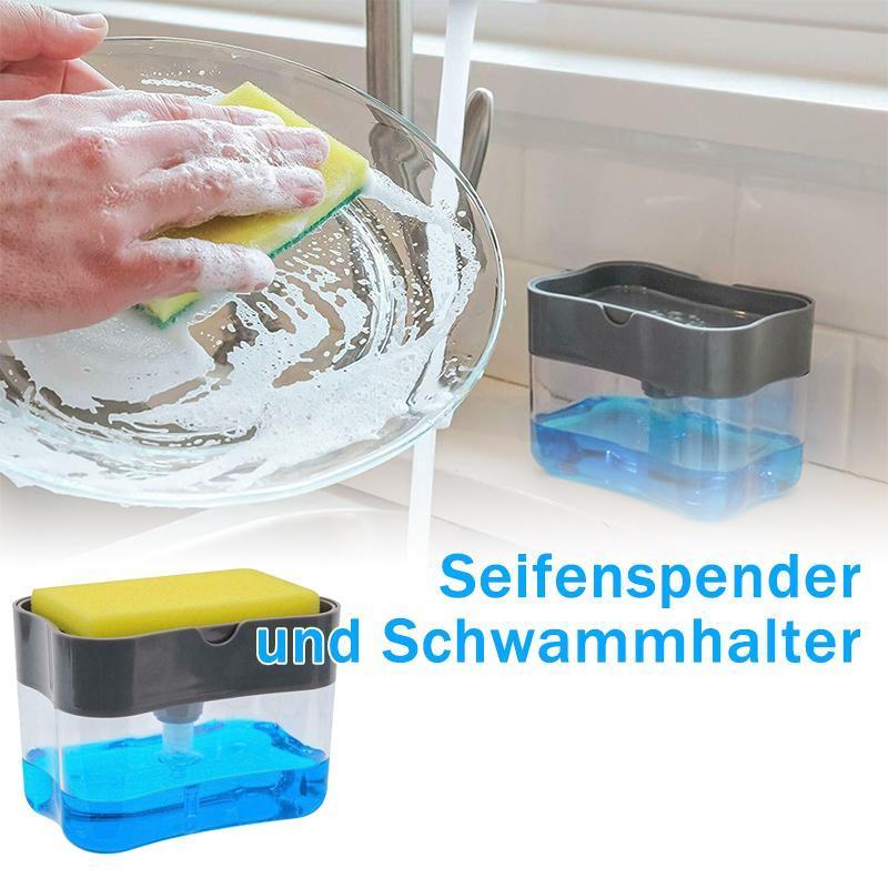 Seifenspender und Schwammhalter | Brehn