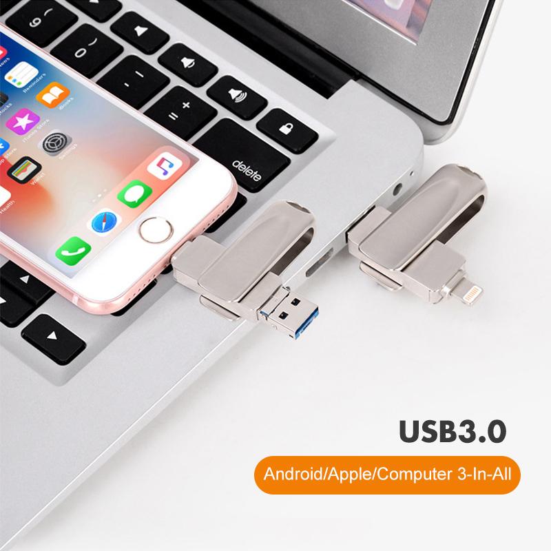 Brehn | 3-IN-1 Handy USB-Stick
