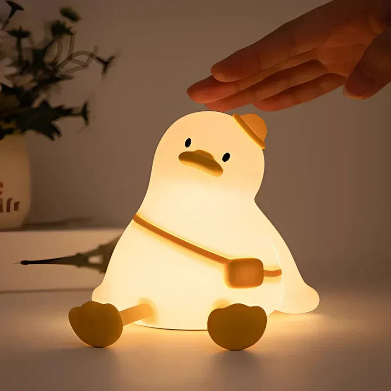 Nachtlicht aus Silikon, Tier-Nachttischlampe