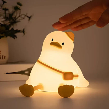 Nachtlicht aus Silikon, Tier-Nachttischlampe