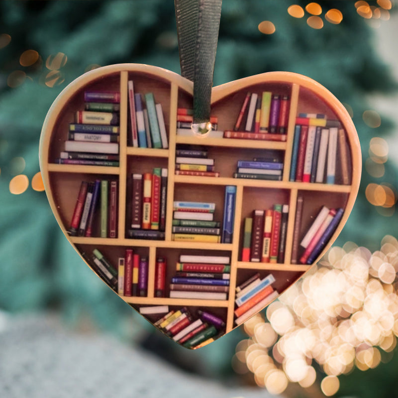 Brehn | Süße Herzförmige Bücherregaldekoration