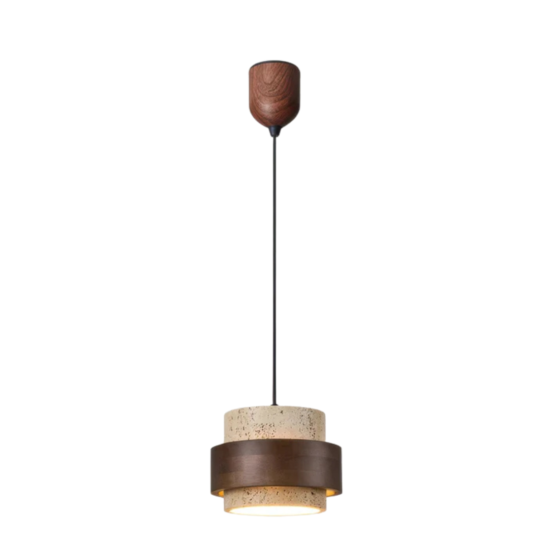 Brehn | Elegante Wabi Sabi Stil Pendelleuchte für moderne Interieurs