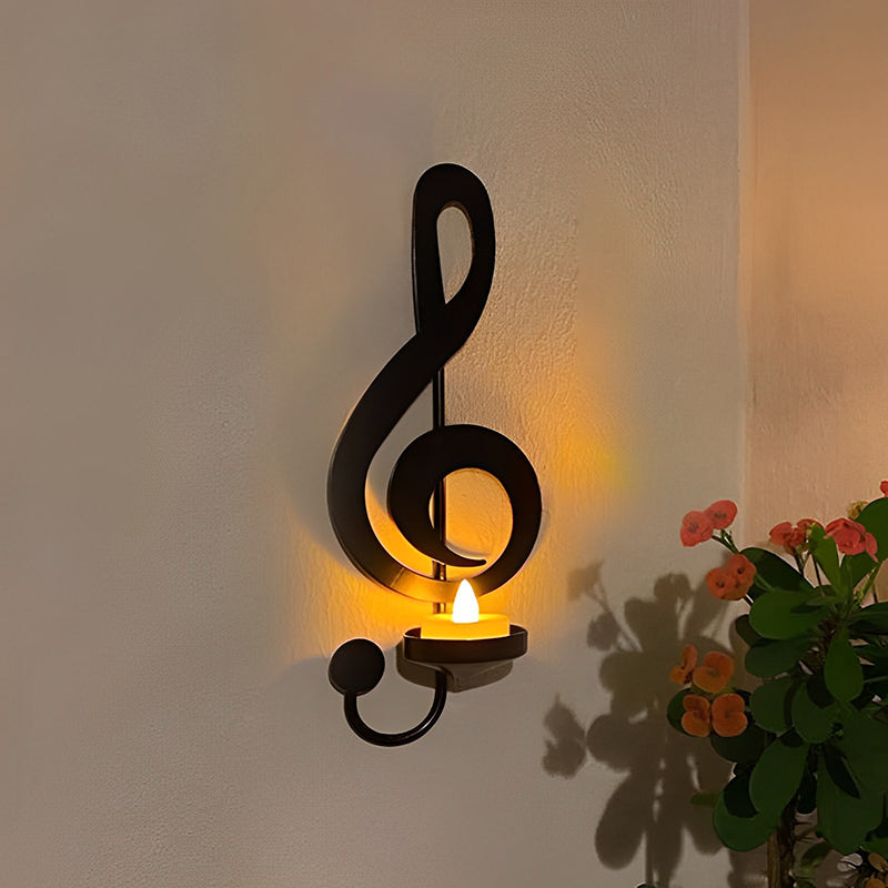 Brehn | Kerzenleuchter mit Musiknoten