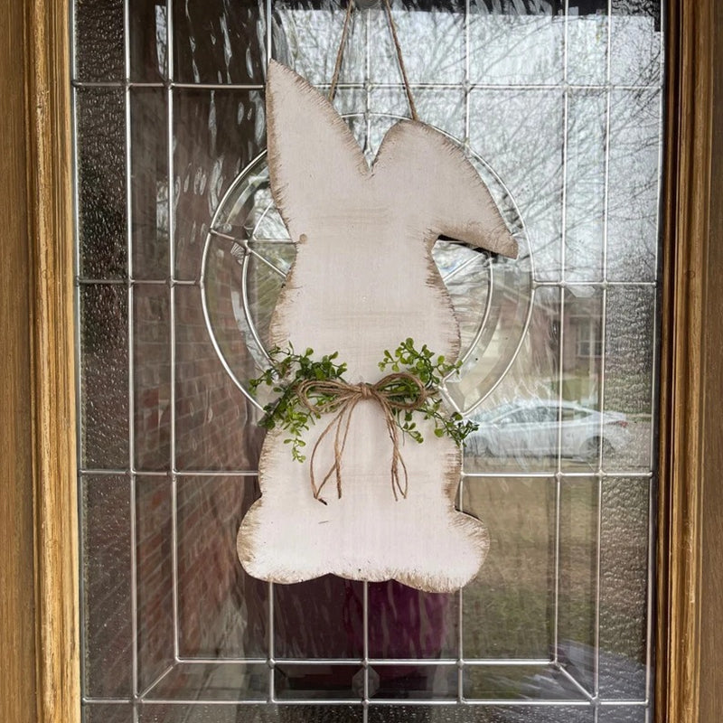 Osterhase Holz Türhänger Dekor | Brehn