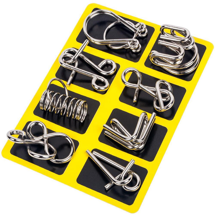 Brehn | Metall-Puzzle-Ring-Set
