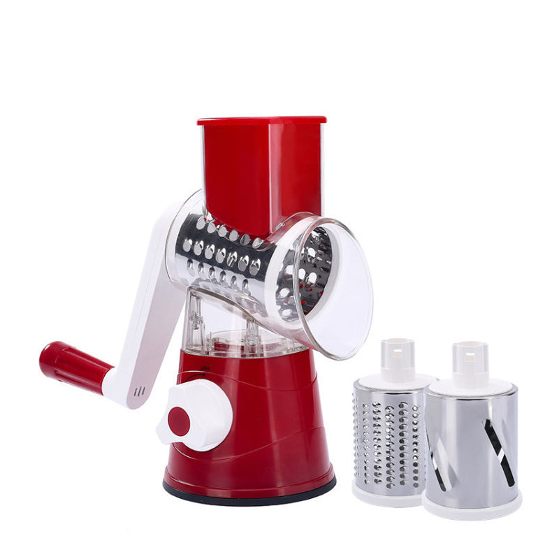 3-in-1 Rotary-Käse-Reibe Gemüseschneider | Brehn