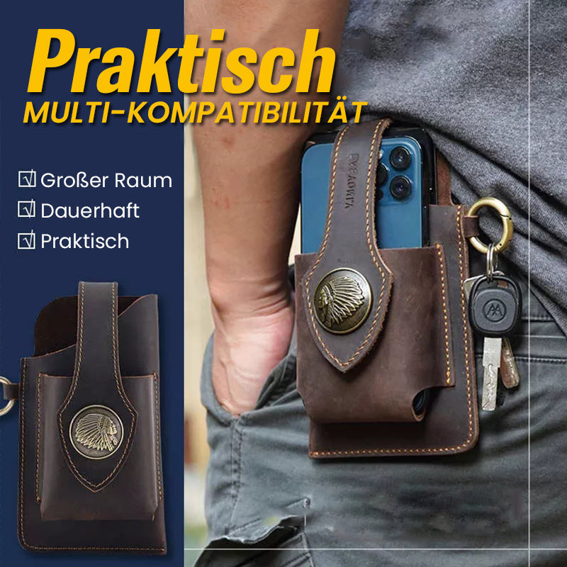 Brehn | Multifunktionale Handytasche aus Leder