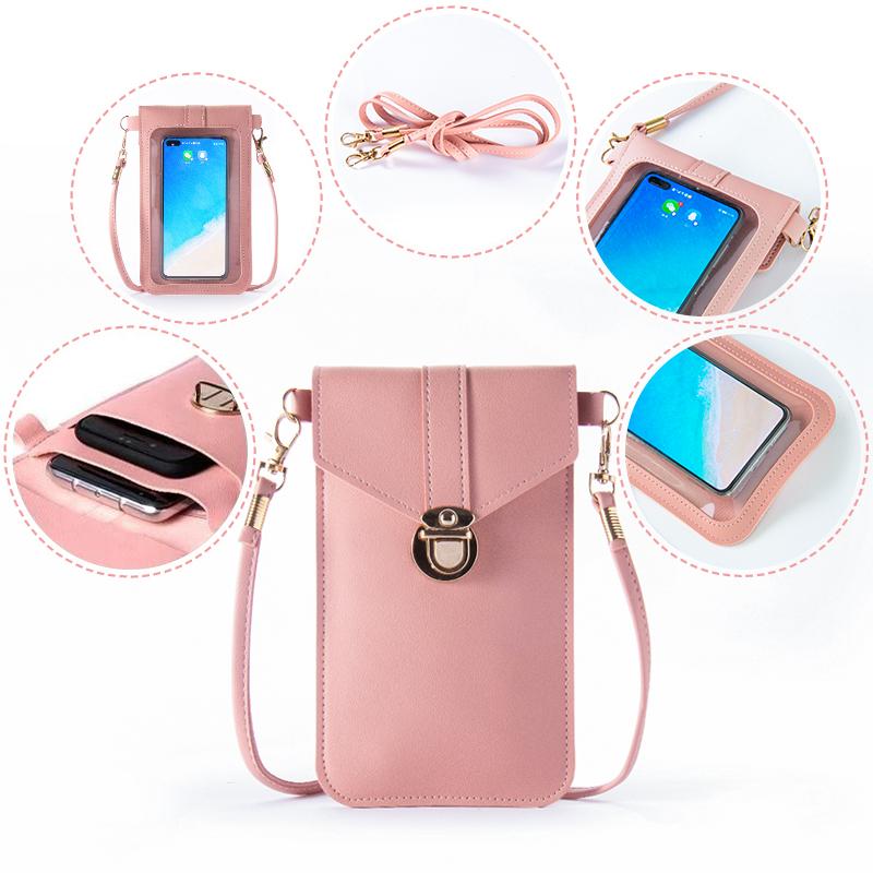 Touchscreen-PU-Leder-Wallet | Brehn