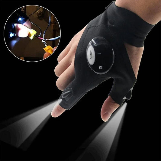 Handschuhe mit wasserdichten LED-Lichtern | Brehn