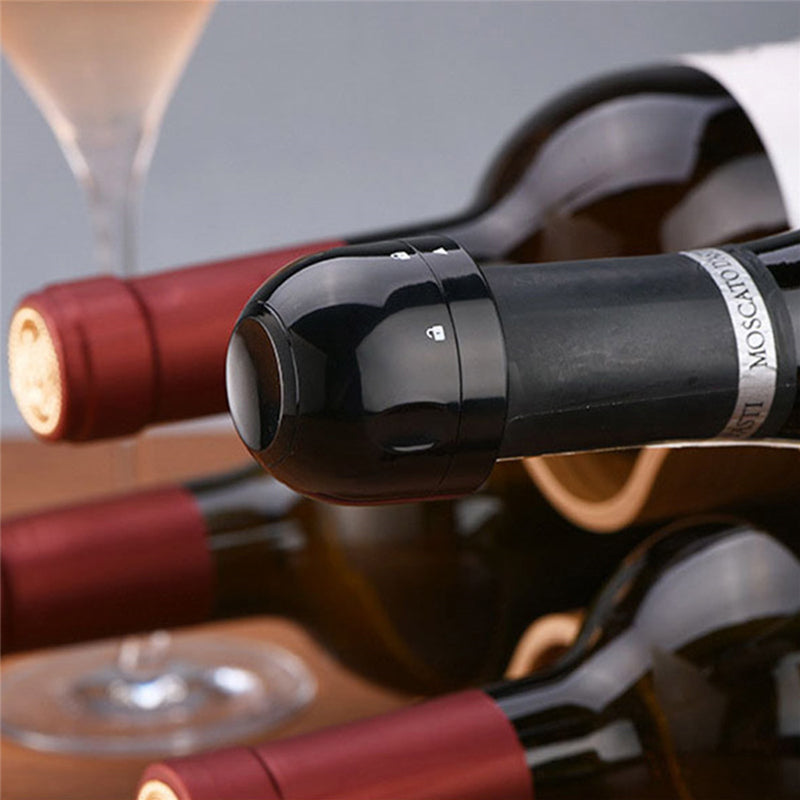 Brehn | Silikonversiegelter Rotwein- & Champagnerverschluss
