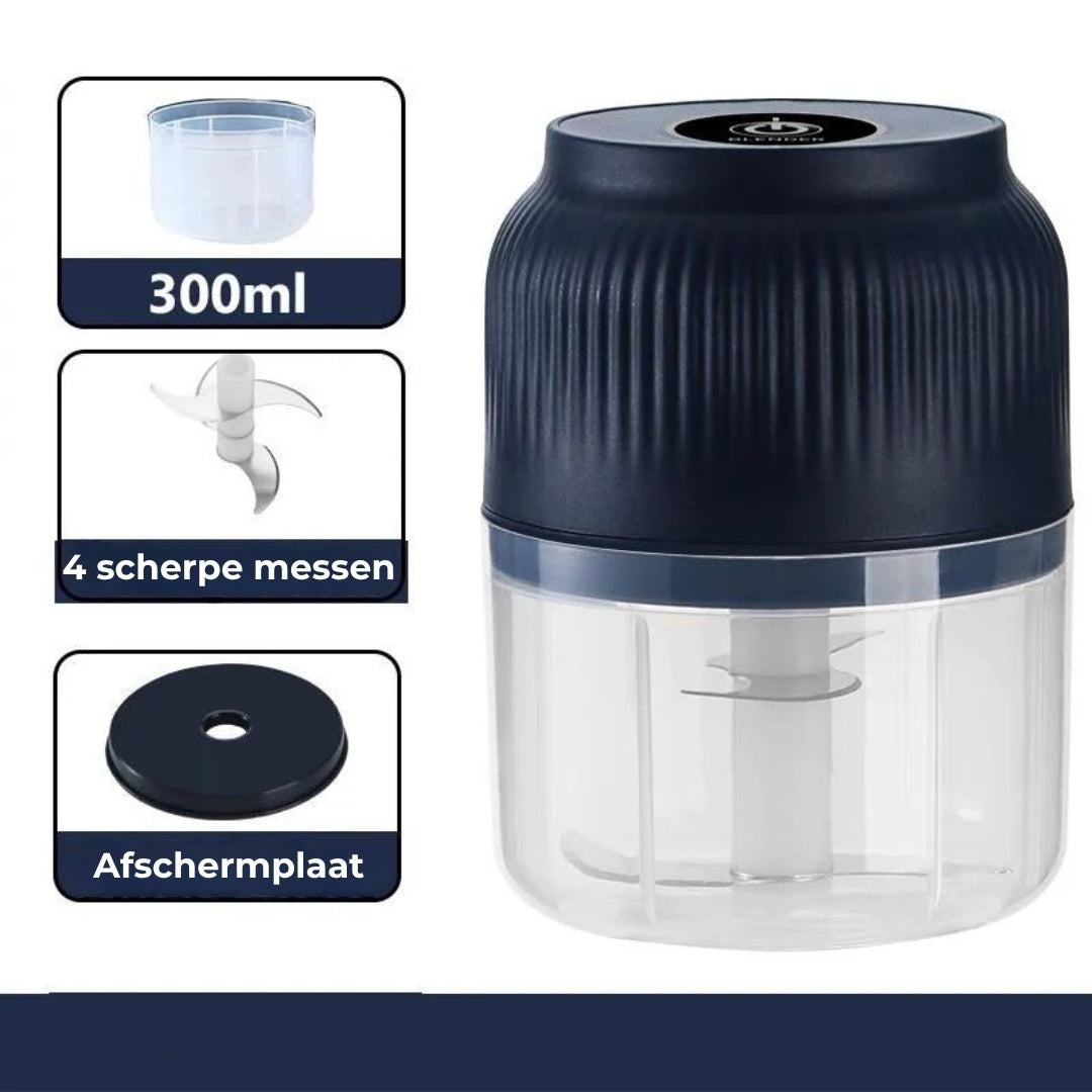 Elektrischer Mini-Zerkleinerer USB aufladbar | Brehn