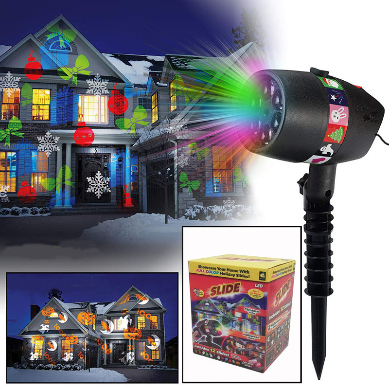 Brehn | Weihnachtslaserlicht-LED-Projektion für den Außenbereich Garten