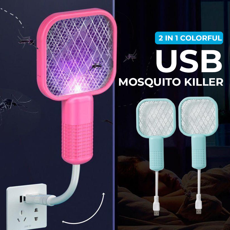 USB Mückenabwehrgerät mit LED und Sicherheitsnetz – 2-in-1 Design | Brehn