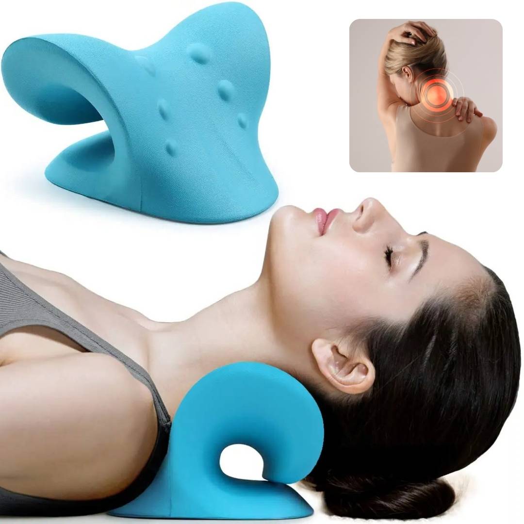 NeckAlign Chiropraktisches Nacken-Kissen | Strecker für Nacken - Schmerzlinderung - Verbesserte Haltung - Besserer Schlaf Brehn