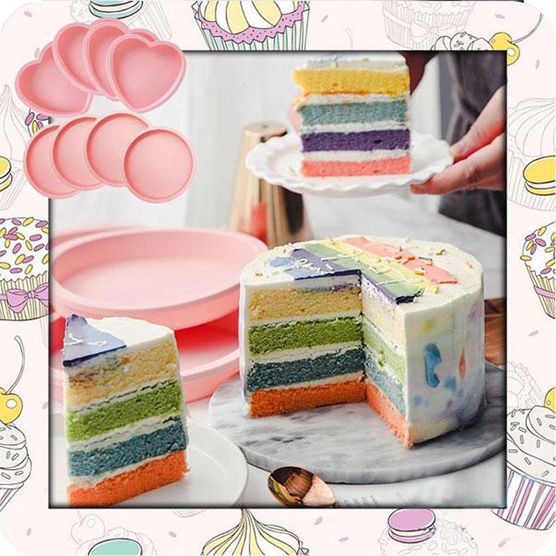 Lebensmittelechter Silikon Schichtkuchenform | Brehn