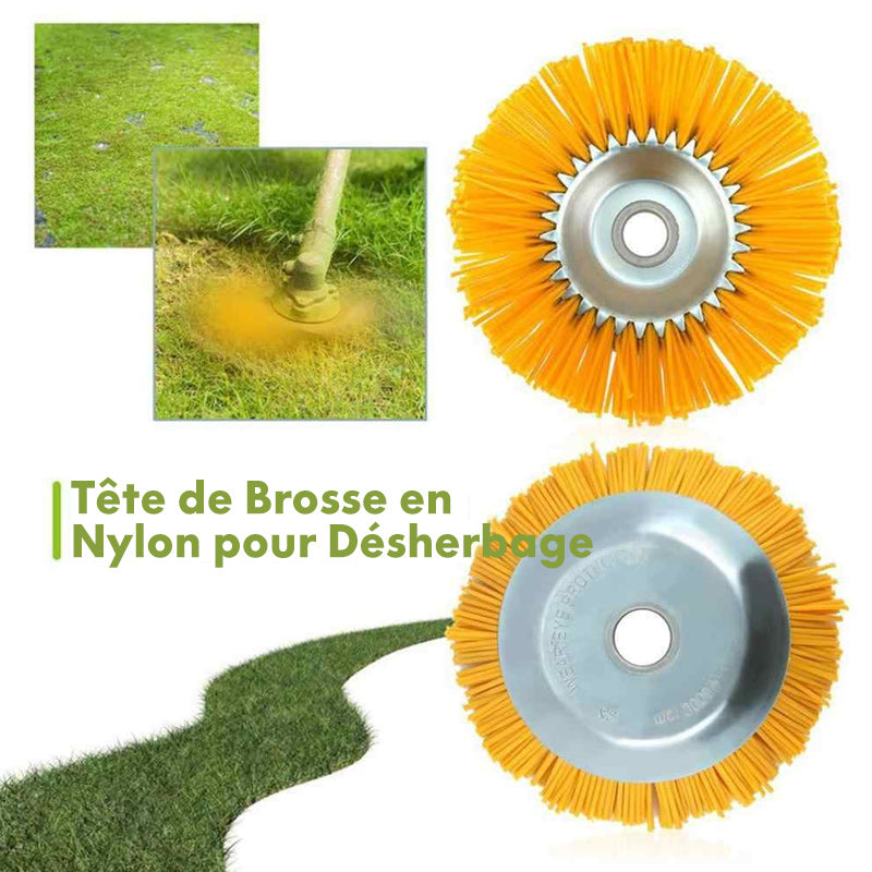 Nylon Unkrautbürste für Mäher | Brehn