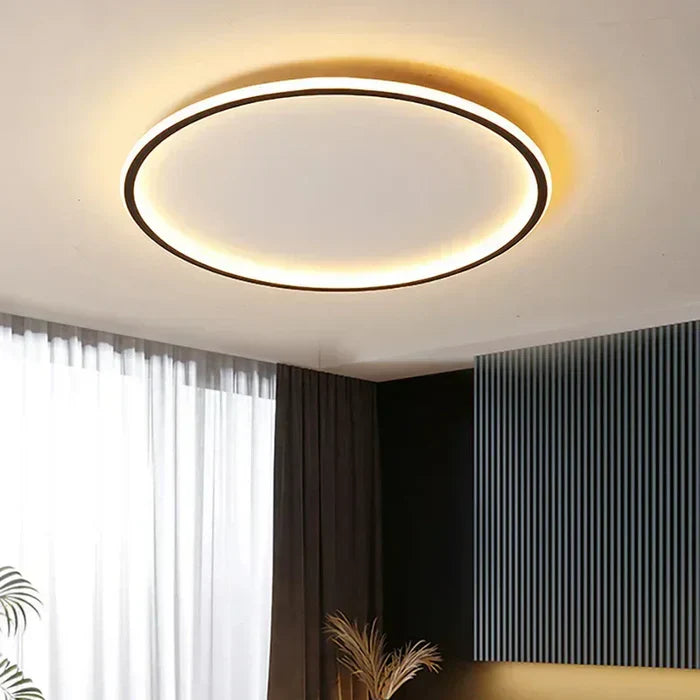 Skandinavische Runde Deckenlampe - AuroraSphere | Brehn