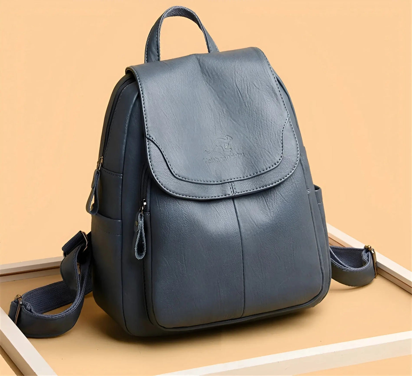 Brehn | Vintage Leder Damen Rucksack - Isabella