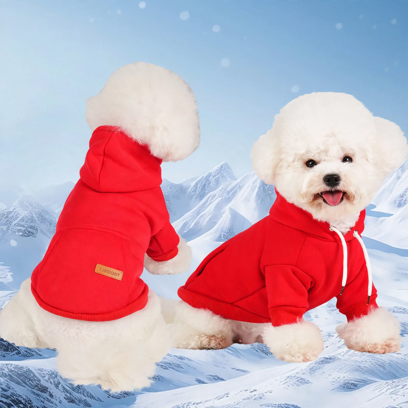 Baumwoll-Hoodie für Hunde und Katzen