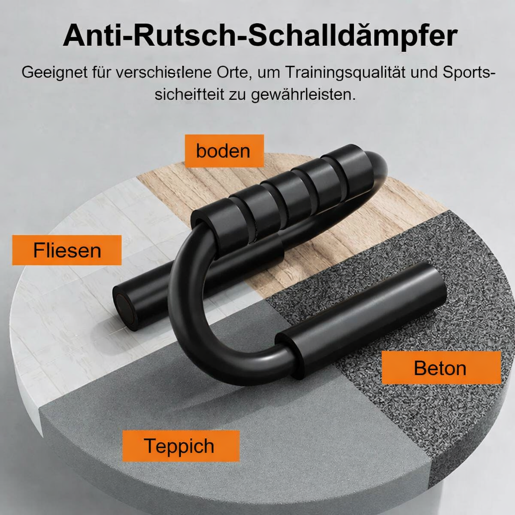PowerWrist Push-Up Grips — Schmerzfrei trainieren und Muskeln kraftvoll entfesseln | Brehn