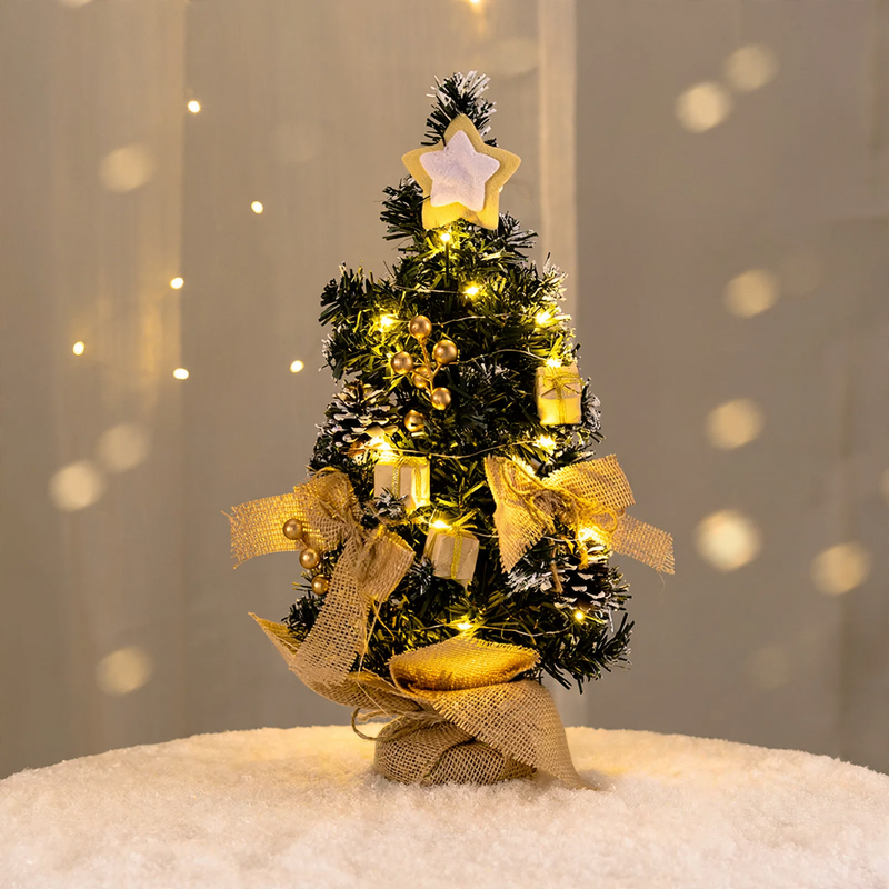 Mini-Weihnachtsbaum, PVC, Tischdekoration