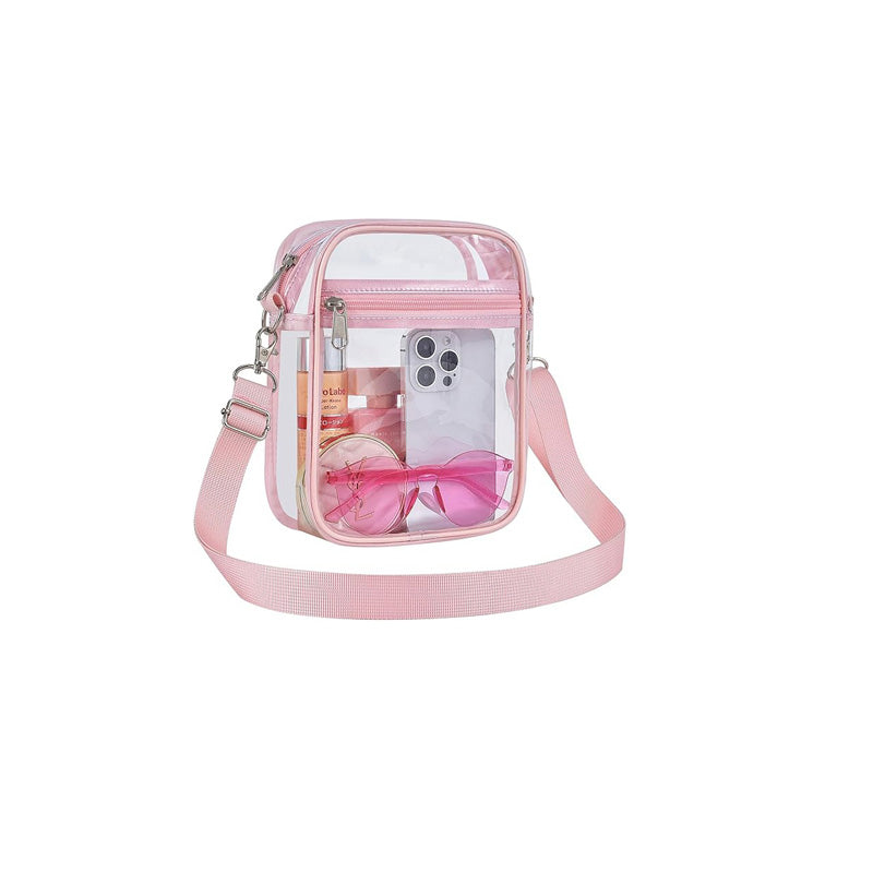 Brehn | PVC transparente Umhängetasche