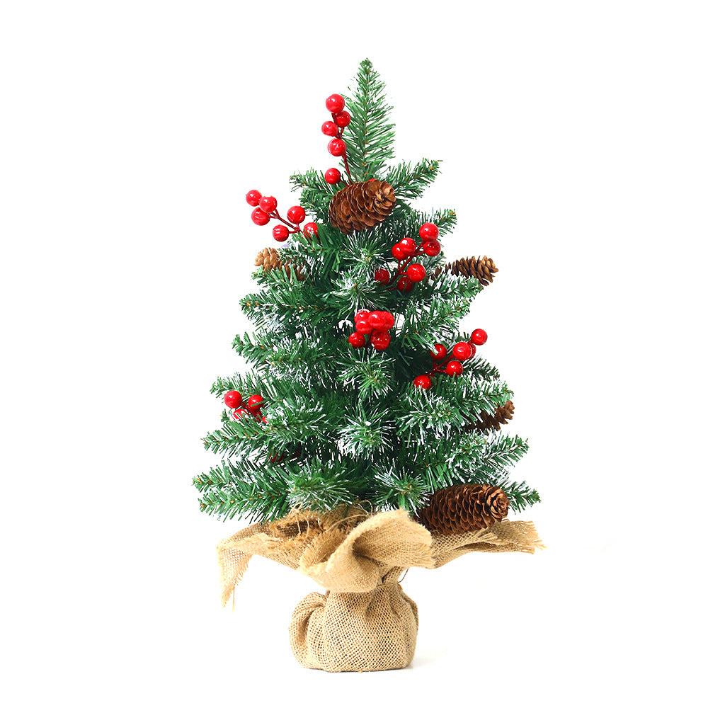 Mini-Weihnachtsbaum mit Tannenzapfen, 45/60 cm