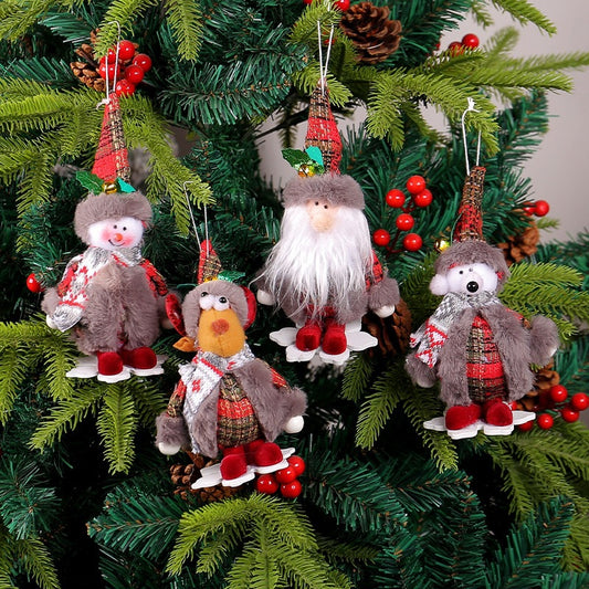 Weihnachts-Figurenanhänger für den Baum