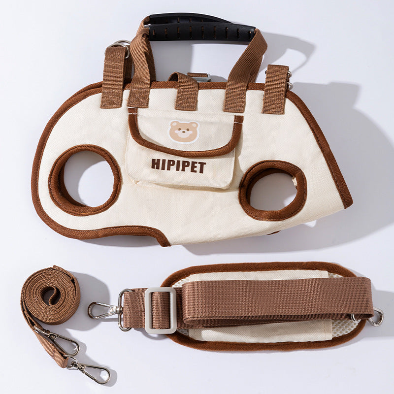 Haustier-Rucksack aus Oxford-Gewebe mit Cartoon-Design
