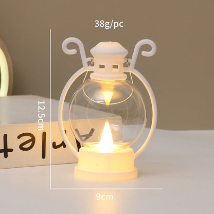 LED-Windlicht im Retro-Stil, dekorative Tischleuchte