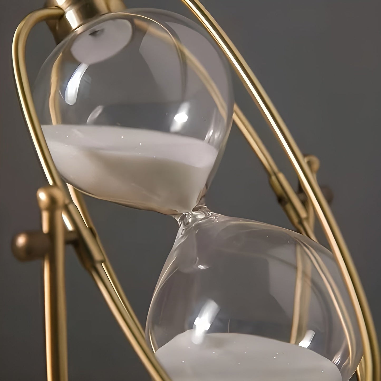 Klassische Sanduhr zum Drehen – Dekorativ und entspannend | Stilvolle Tischdekoration mit fließendem Sand