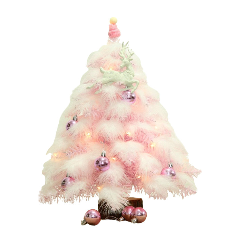 Mini-Weihnachtsbaum mit Dekoration, 45/60 cm, PVC