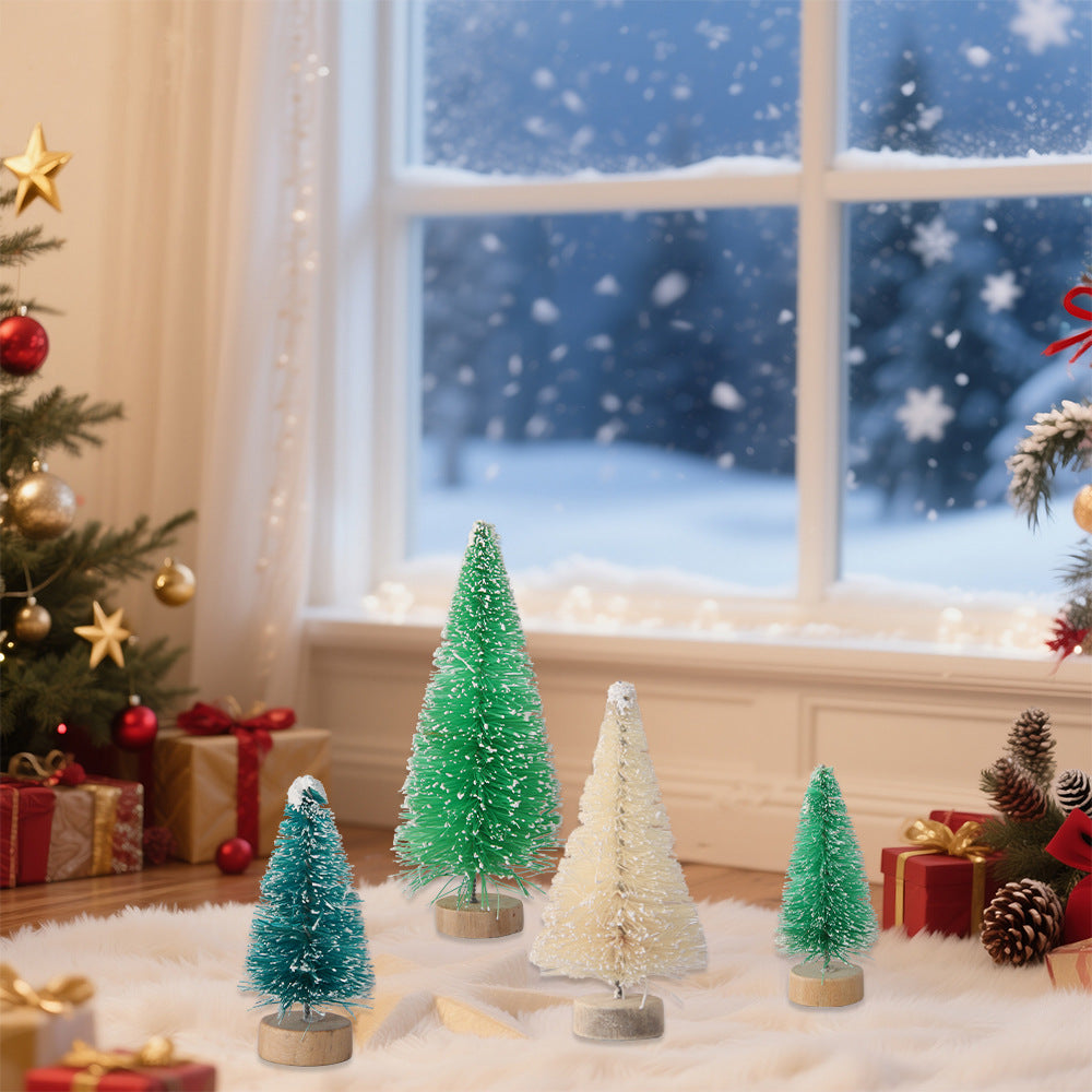 Mini-Weihnachtsbaum aus Sisal zur Tischdekoration