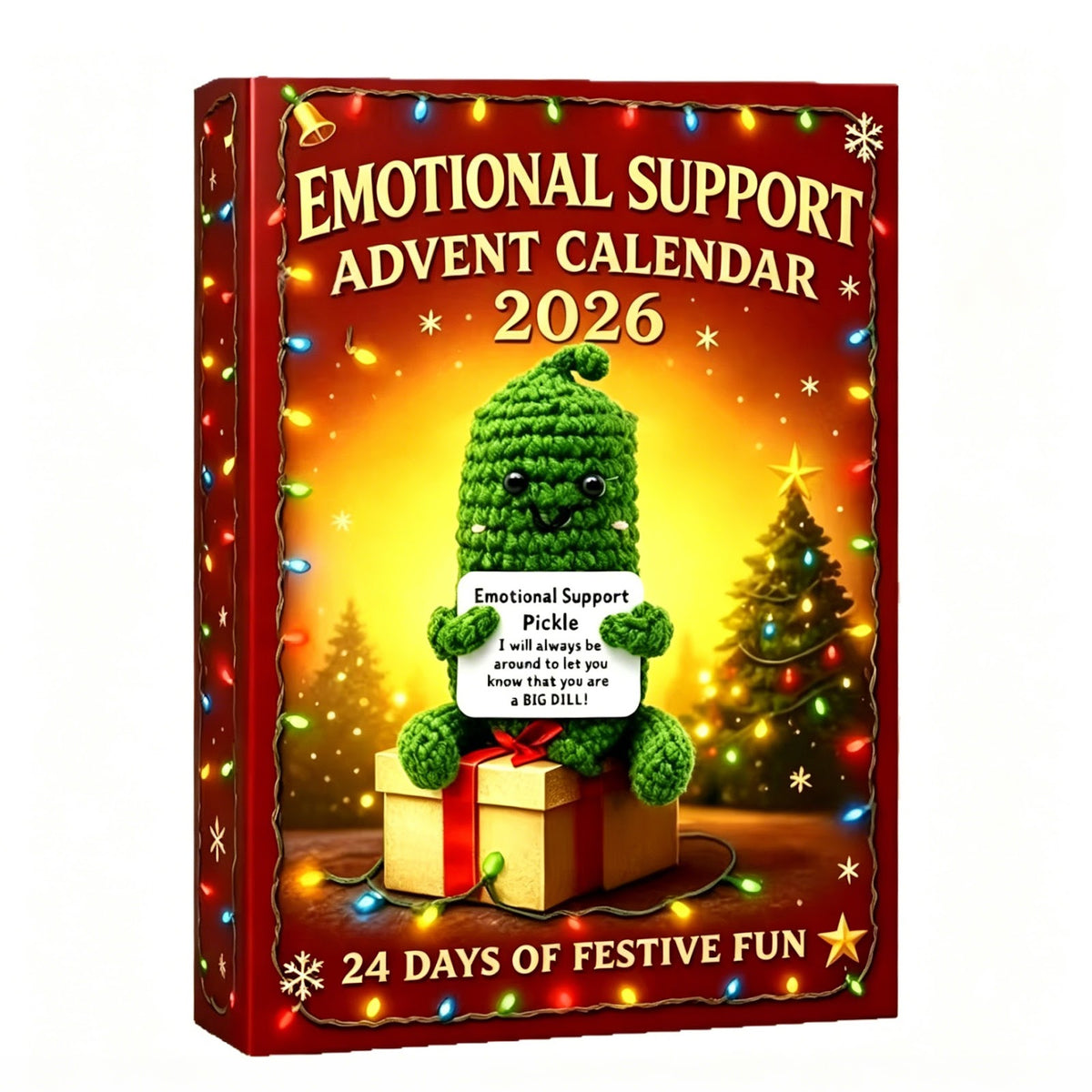 Emotional Support Acryl-Adventskalender 2025