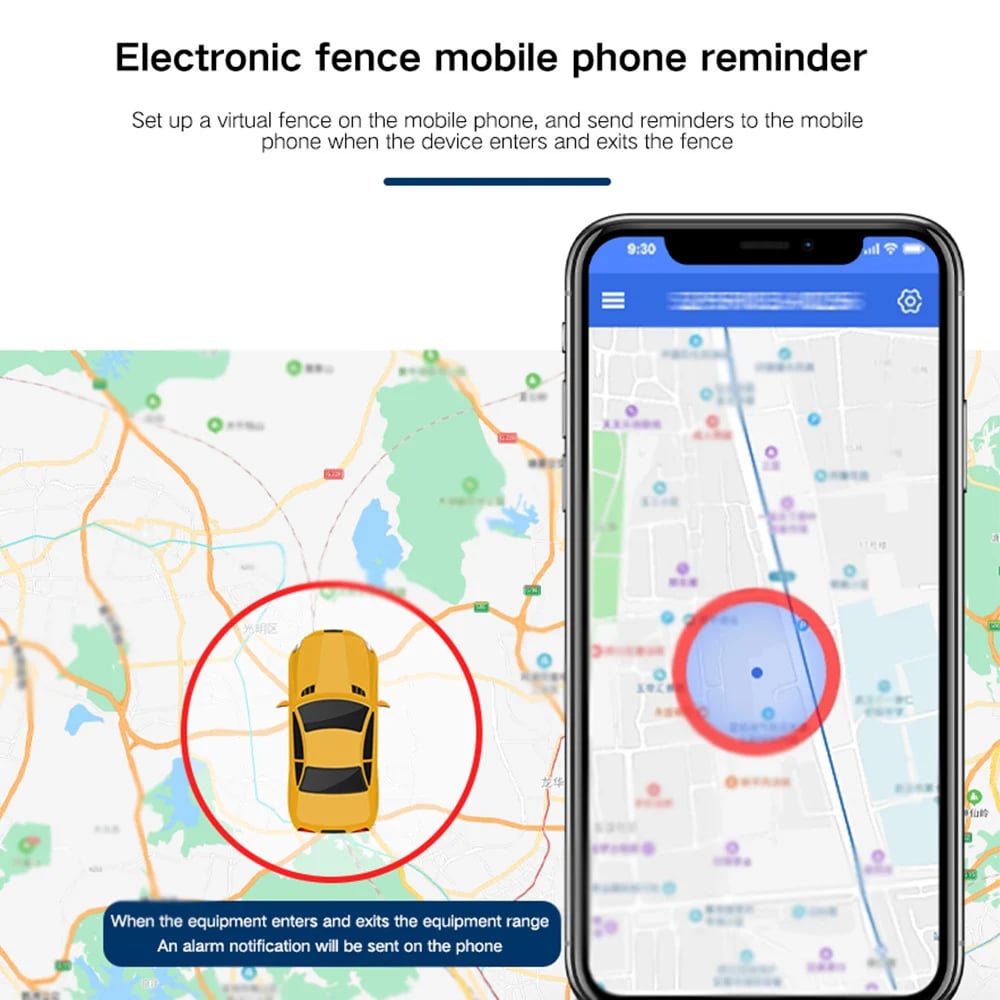Brehn | Tracker Starke magnetische Auto Fahrzeug Tracking Anti-Verlust