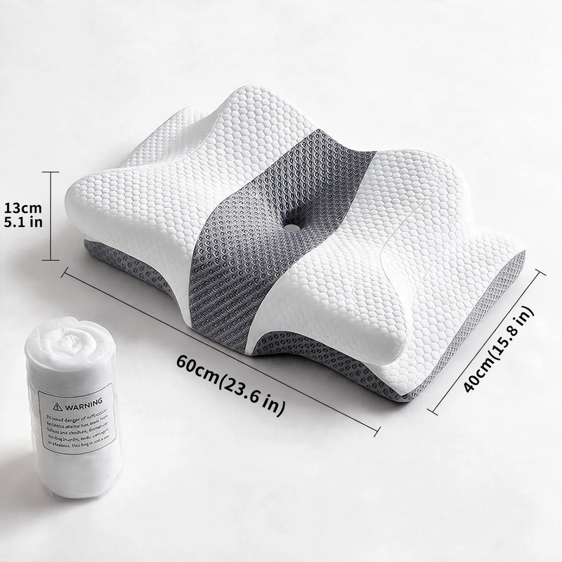 Nackenstützkissen Schmetterlingsform Gedächtnisschaum